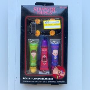 Stranger Things Lip Gloss with Charm
Bracelet - 0.6oz